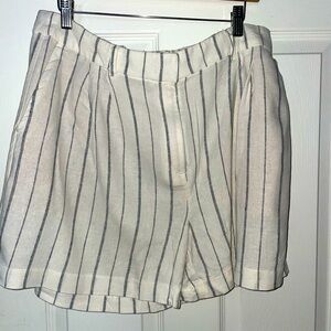 Old Navy Striped Extra High Rise Shorts Large